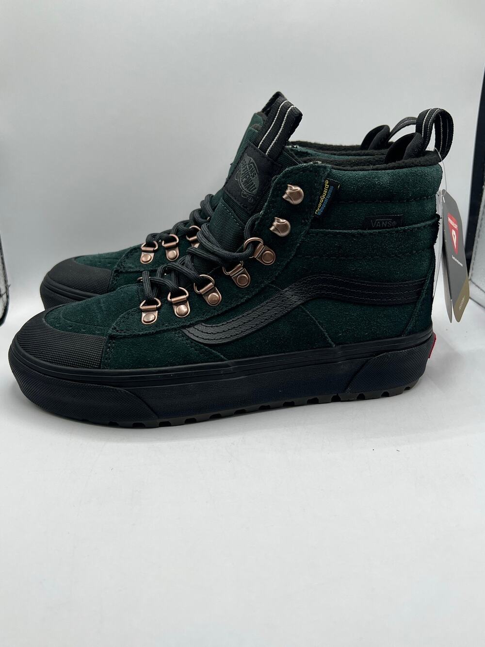 Vans SK8-Hi MTE Scarab Green Black Sneaker boots size 5 mens/6.5 womens